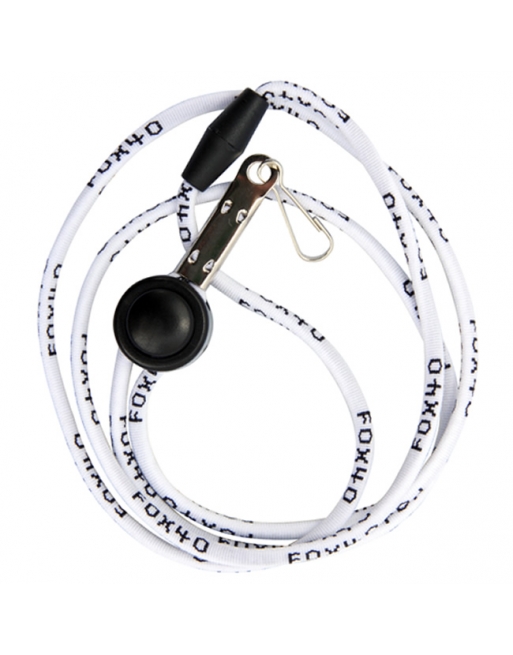Cordon à Sifflet Fox 40 Bleu | Longueur 91.4 Cm | Avec Boucle Et Verrou De Sécurité | Pour Arbitres, Entraîneurs, Sécurité