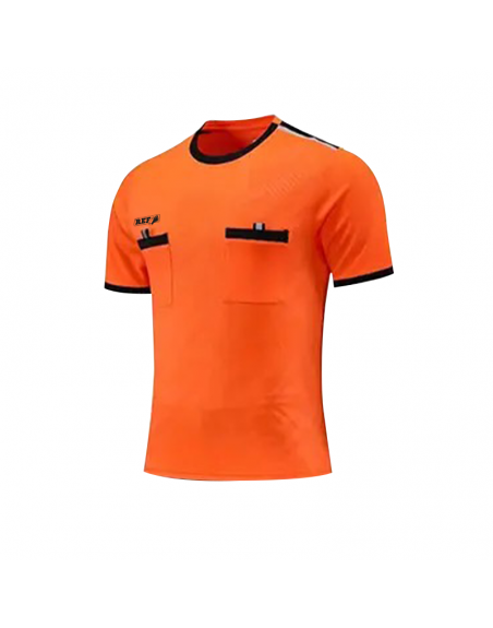 T-shirt D’arbitre De Football Homme – Manches Courtes – Idéal Costume Halloween Ou événement Sportif - 2