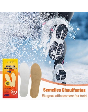 Semelles auto-chauffantes...